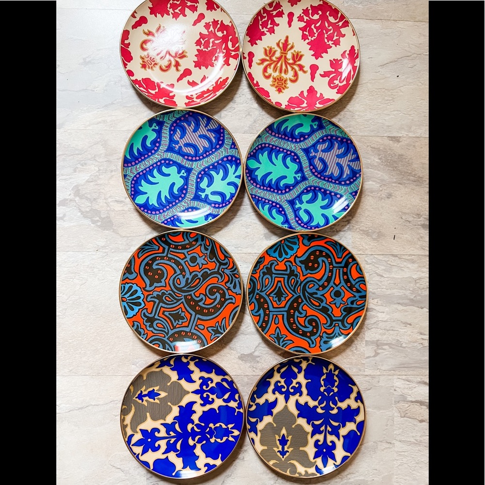 TRACY REESE NEIMAN MARCUS TWO SETS OF PLATES